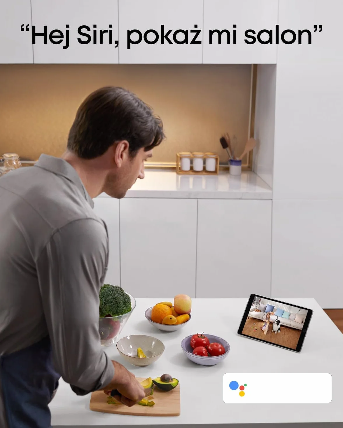 Solo IndoorCam E220 (P24) eufy Security, kamera 2K obrót i pochylenie, kamera bezpieczeństwa domowego, wewnętrzna kamera Wi-Fi na wtyczkę, AI człowieka i zwierzęcia, asystentem głosowym(odnowiona)