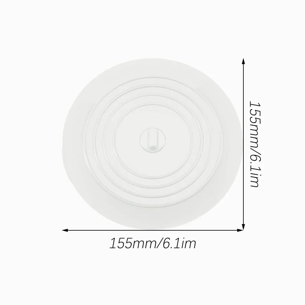 Bouchon pour Baignoire Silicone 15.5 CM Universel