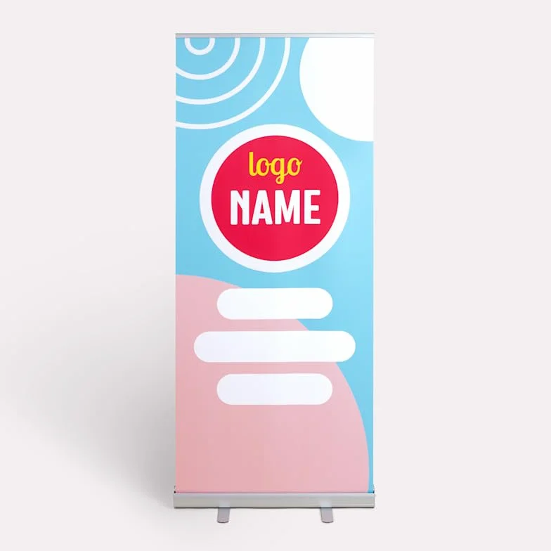 Générique iBiz® - Kakemono / Roll'up 85 x 200cm (Impression sur Bache 510g + Système + Housse)