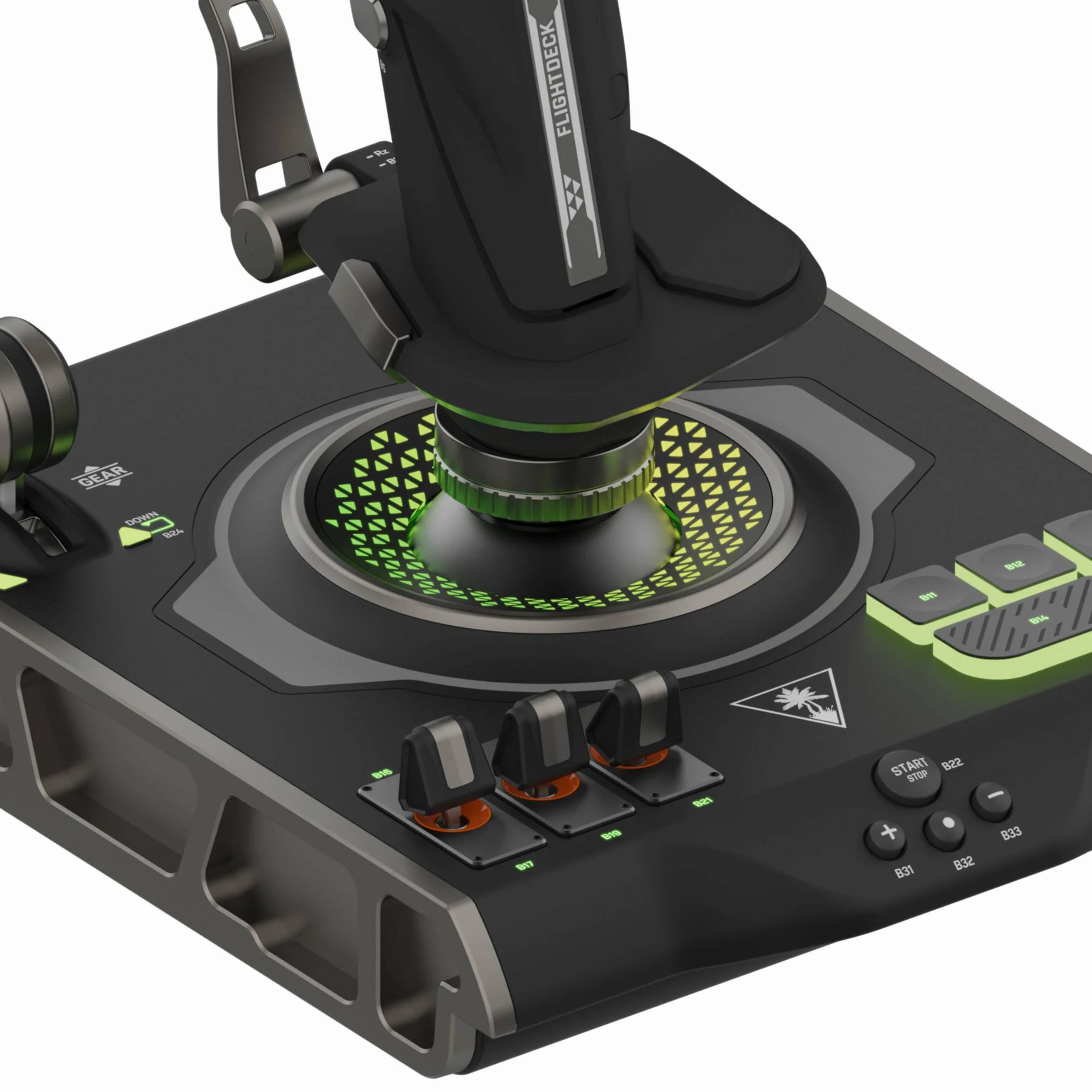 Turtle Beach VelocityOne Flightdeck Joystick HOTAS avec Écran Tactile HUD pour Windows 10 & 11