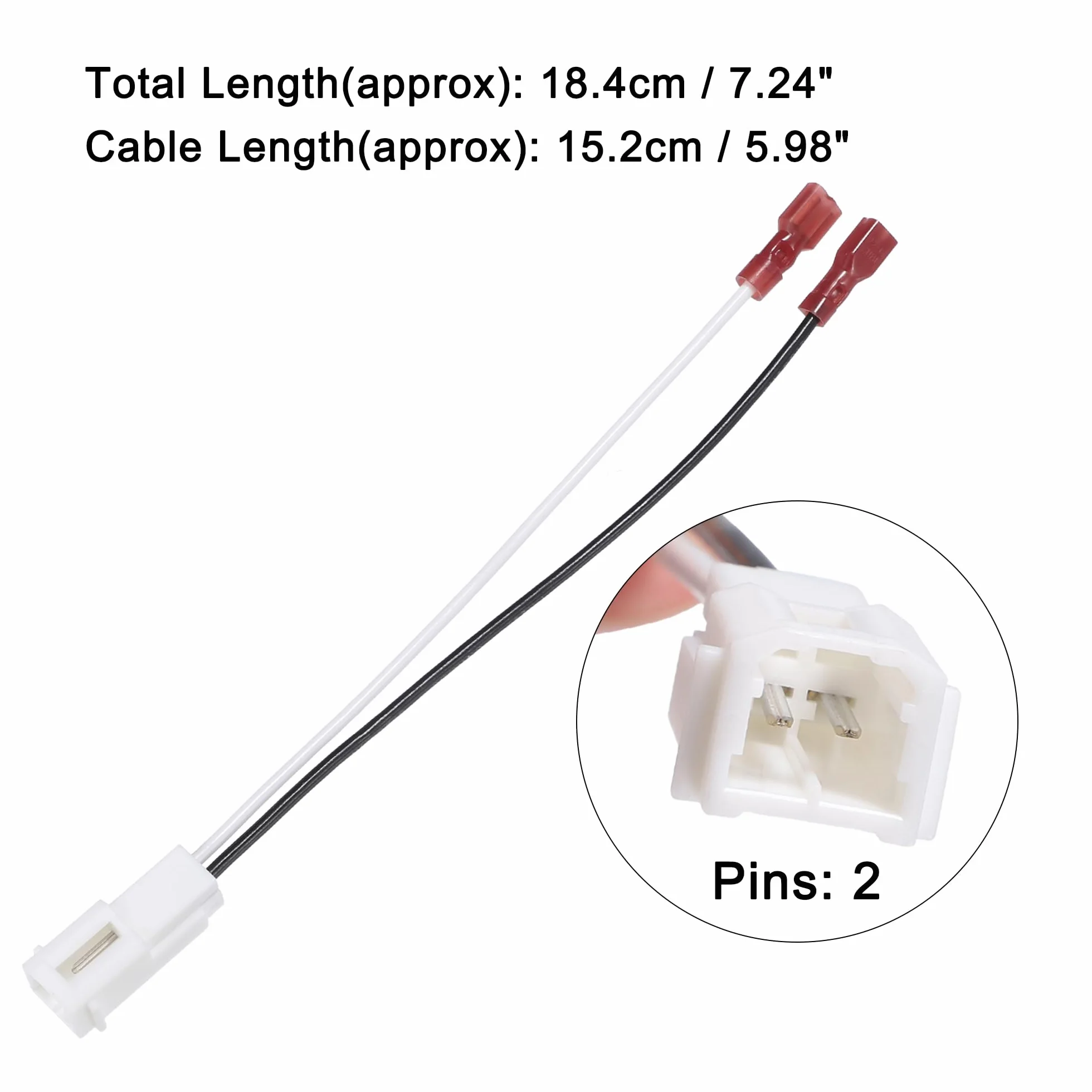 QUARKZMAN 4 szt. Adapter okablowania Złącze głośnika samochodowego do Dodge Charger