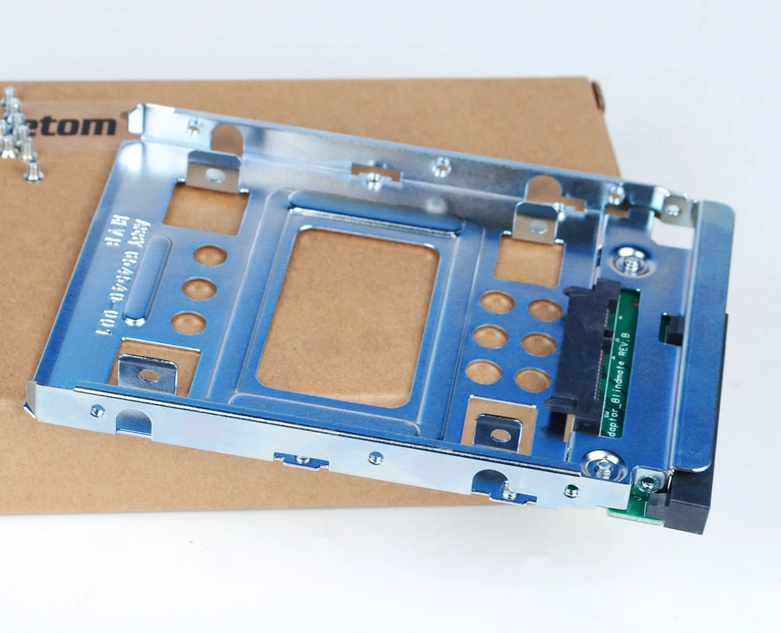 2 sztuki 2,5 cala SSD na 3,5 cala SATA ramka HDD adapter Caddy Tray Hot-Swap konwerter kompatybilny ze wszystkimi tabletami 3,5" SATA/SAS Drive Caddy do HP Dell IBM Lenovo
