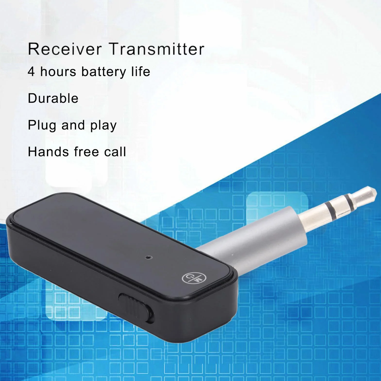 Przenośny Bezprzewodowy Adapter Bluetooth 2 w 1 C28 3.5mm Nadajnik-odbiornik Bluetooth 5.0 Adapter AUX do Telewizora PC Odbiornik Audio Bluetooth do Samochodowego Systemu Stereo