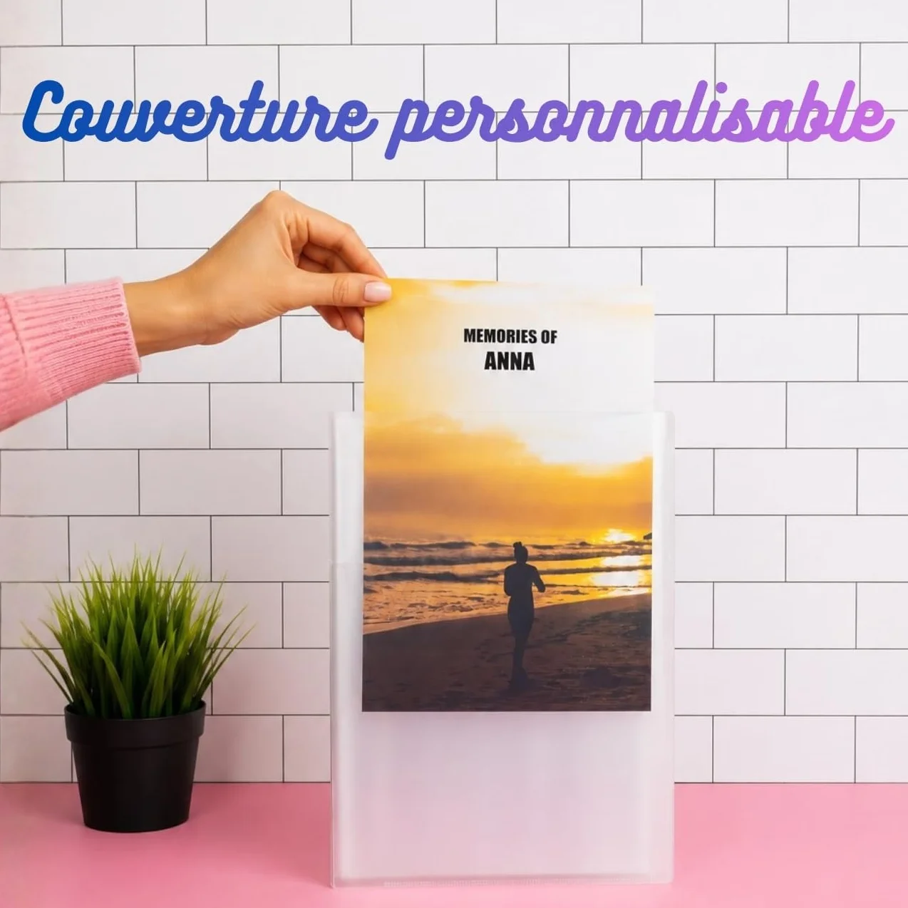 Album photo instantané 30 pages 270 poches transparent pour souvenirs mariage