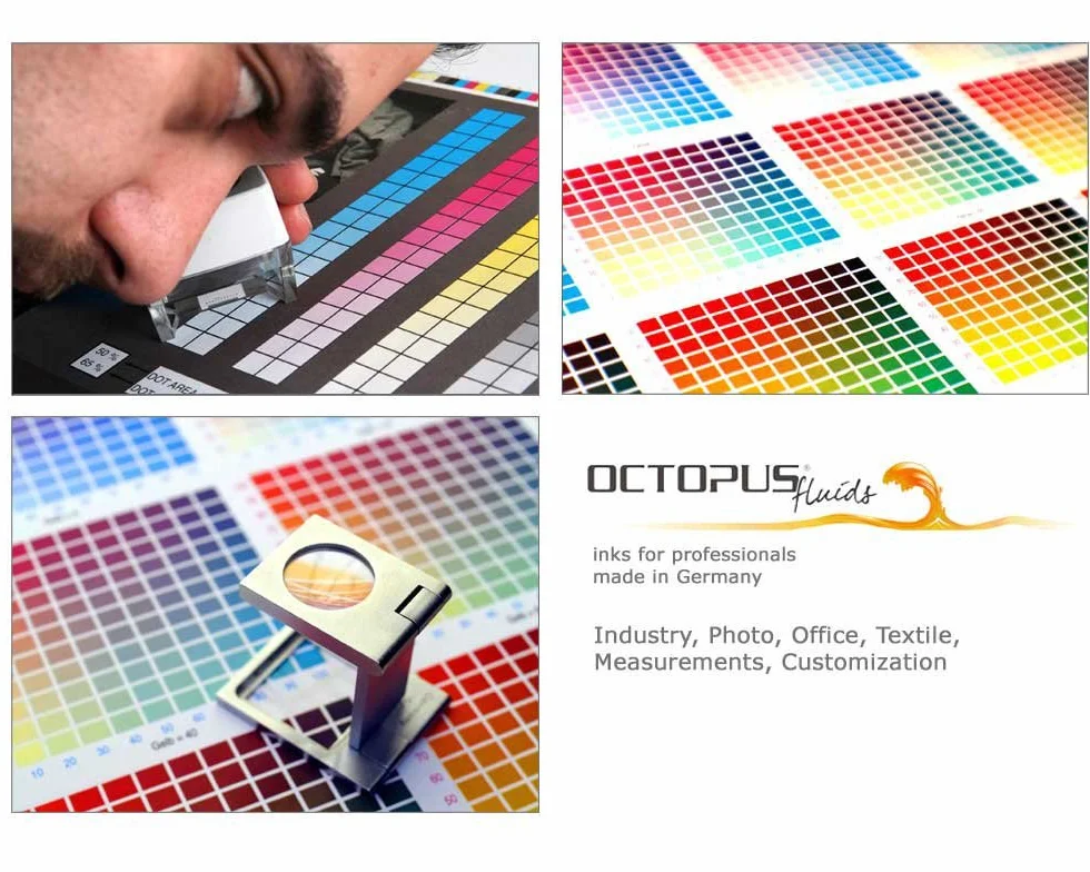 Octopus Nettoyeur de buses compatible têtes d'impression Epson avec adaptateurs tuyaux 100 ml