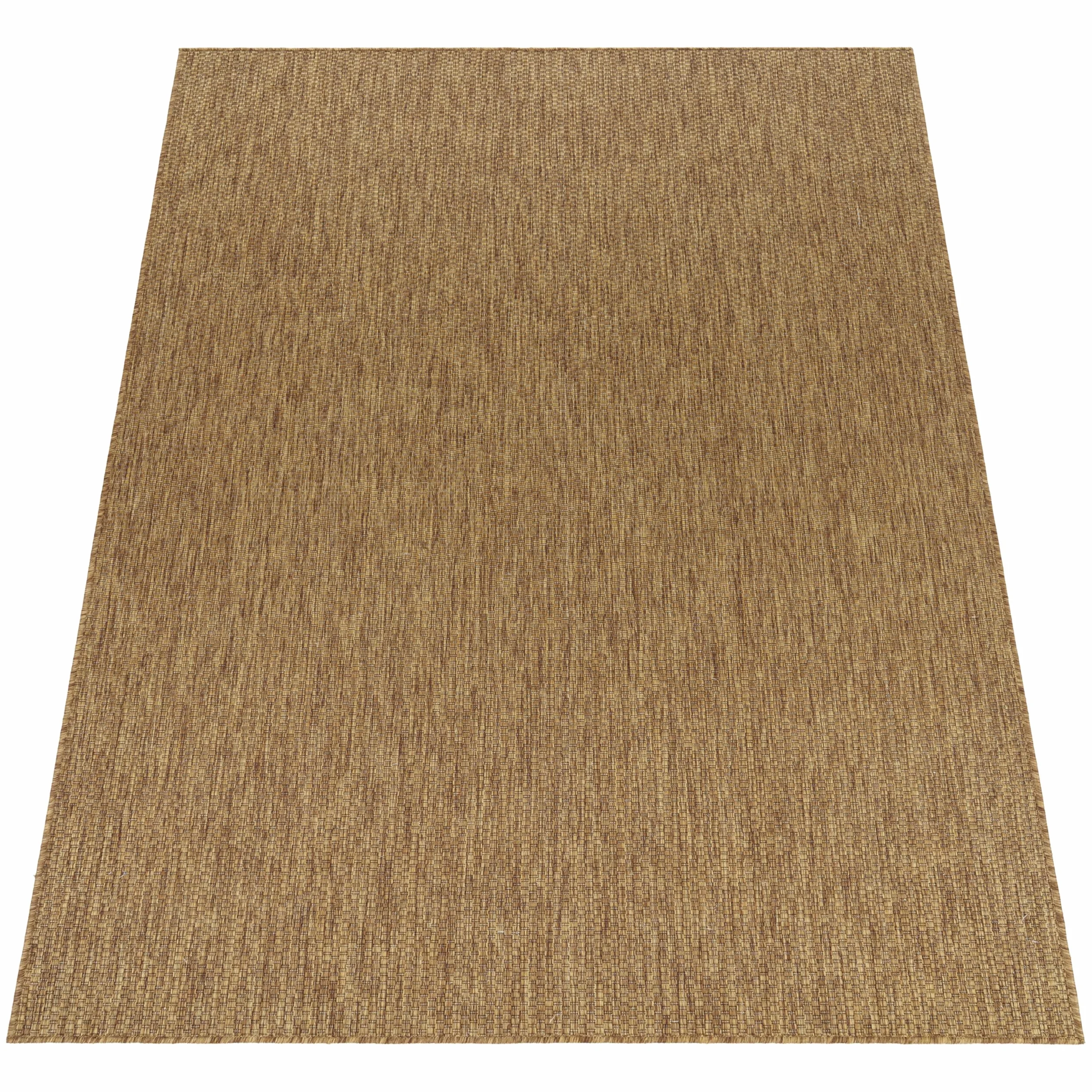 Paco Home Tapis Intérieur Et Extérieur Balcon Terrasse 160x220 cm Café
