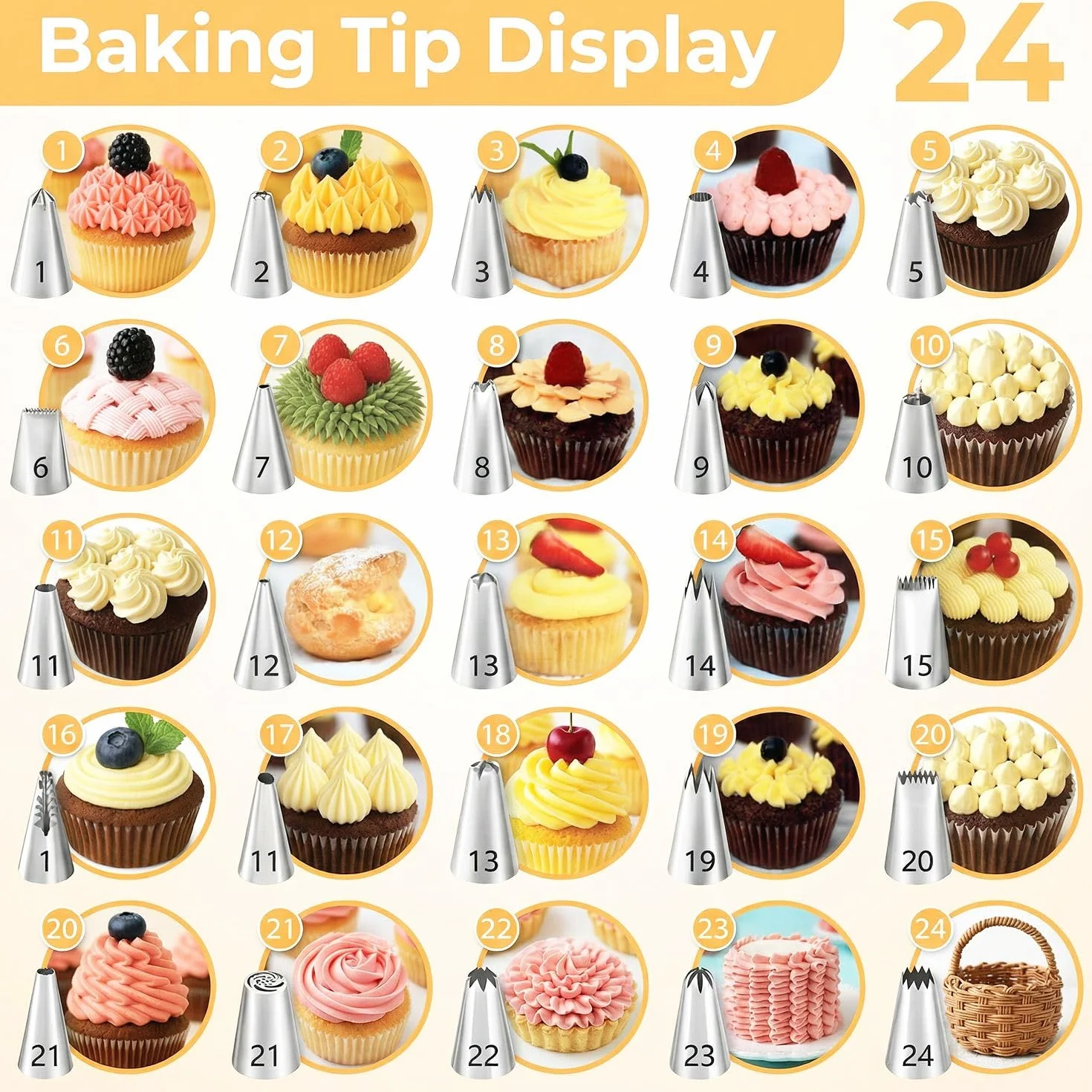 144 Pièces Kit Pâtisserie Professionnel avec Plateau Tournant en Alliage d'Aluminium - Set Ustensiles de Pâtisserie pour Adultes, Débutants et Adolescents