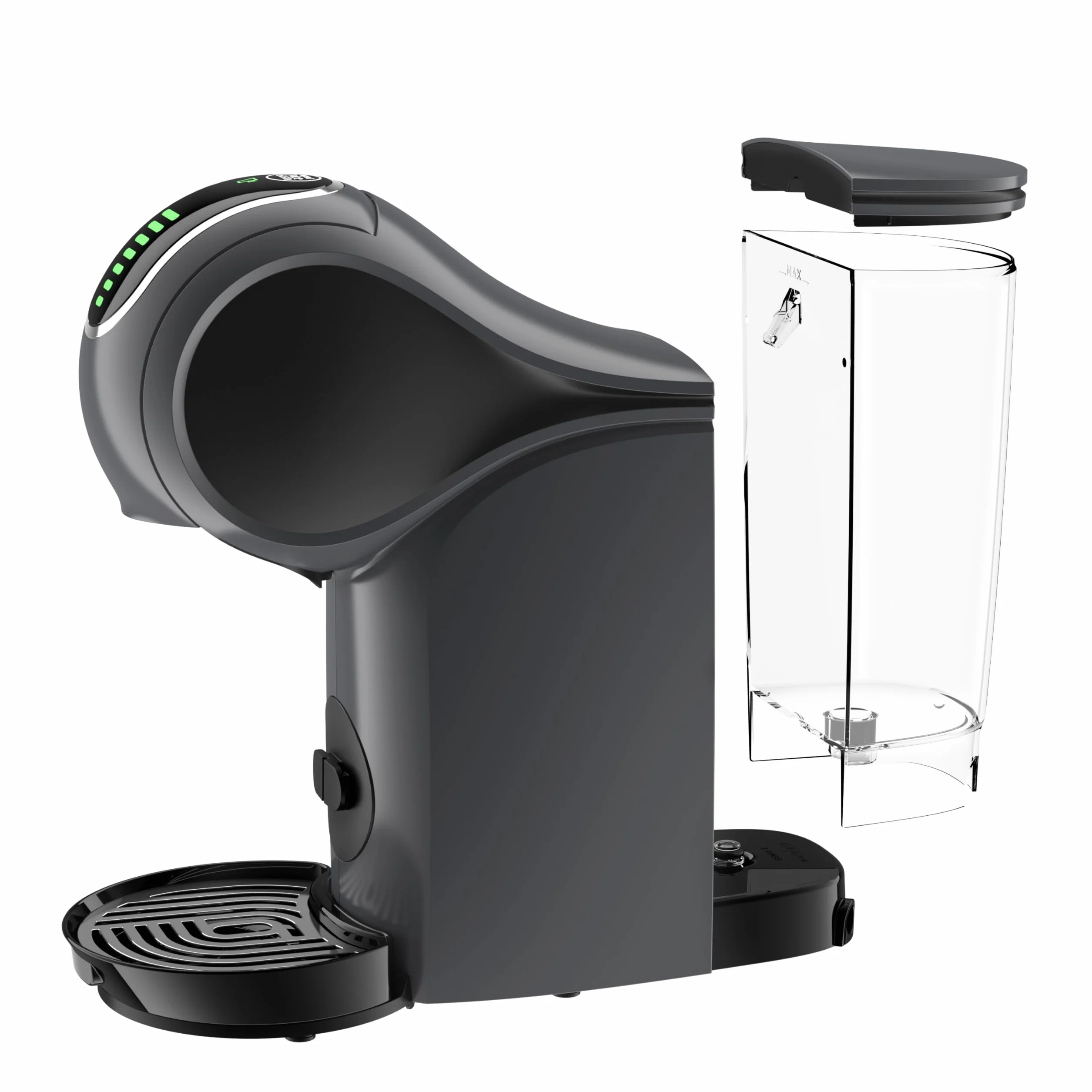 De'Longhi Nescafé Dolce Gusto, Genio S Touch EDG426.GY, machine à café à capsules, espresso, cappuccino, café au lait et plus encore, gris ardoise
