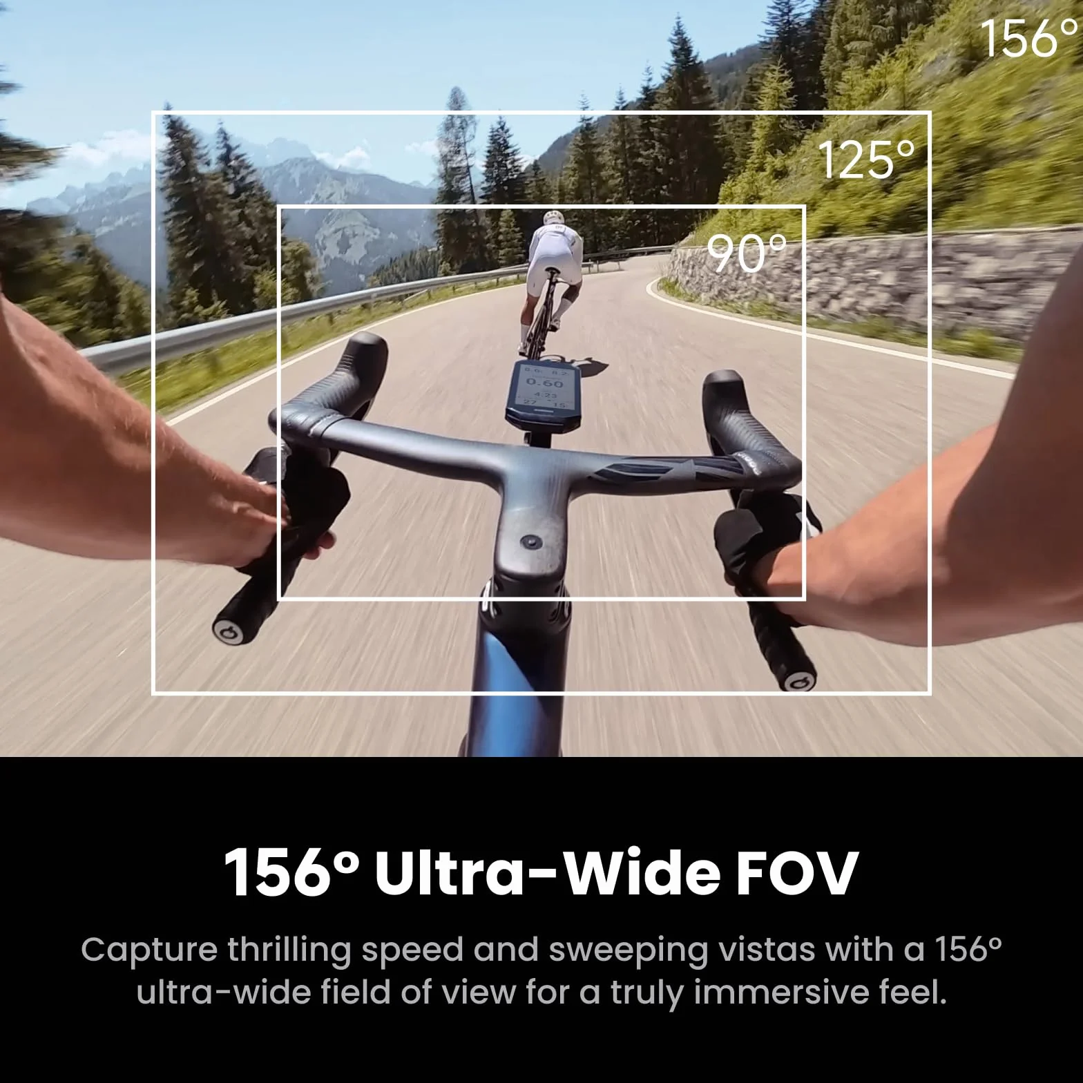 Insta360 GO Ultra Edycja Tadej Pogačar – Mała kamera do vloggingu 4K, do użytku bez rąk, kamera POV, czujnik 1/1,28", 53 g, 156° kąt widzenia, 200 min czasu pracy, magnetyczna przenośna kamera