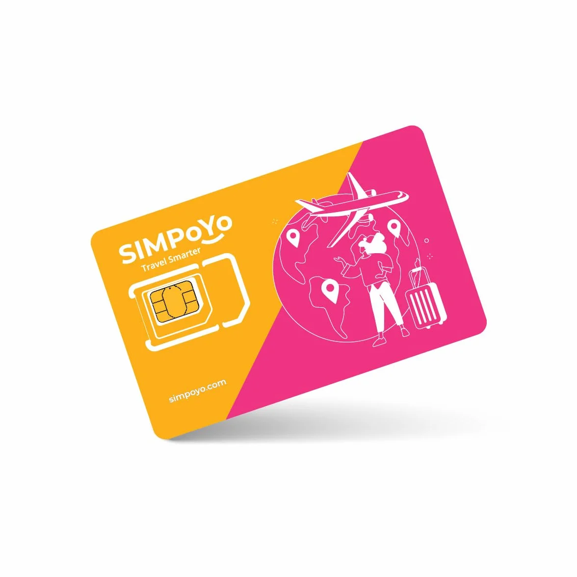 Karta SIM z szybkim transferem danych SIMPoYo 5G/4G | Darmowe 10 GB danych w UE przez 30 DNI