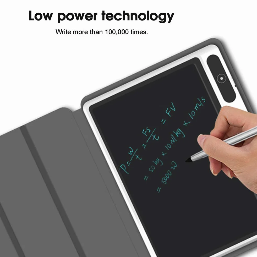 Elektroniczny notatnik Protable elektroniczny notatnik LCD blok rysunkowy tablet biznesowy narzędzie do malowania ręcznego (czarny)