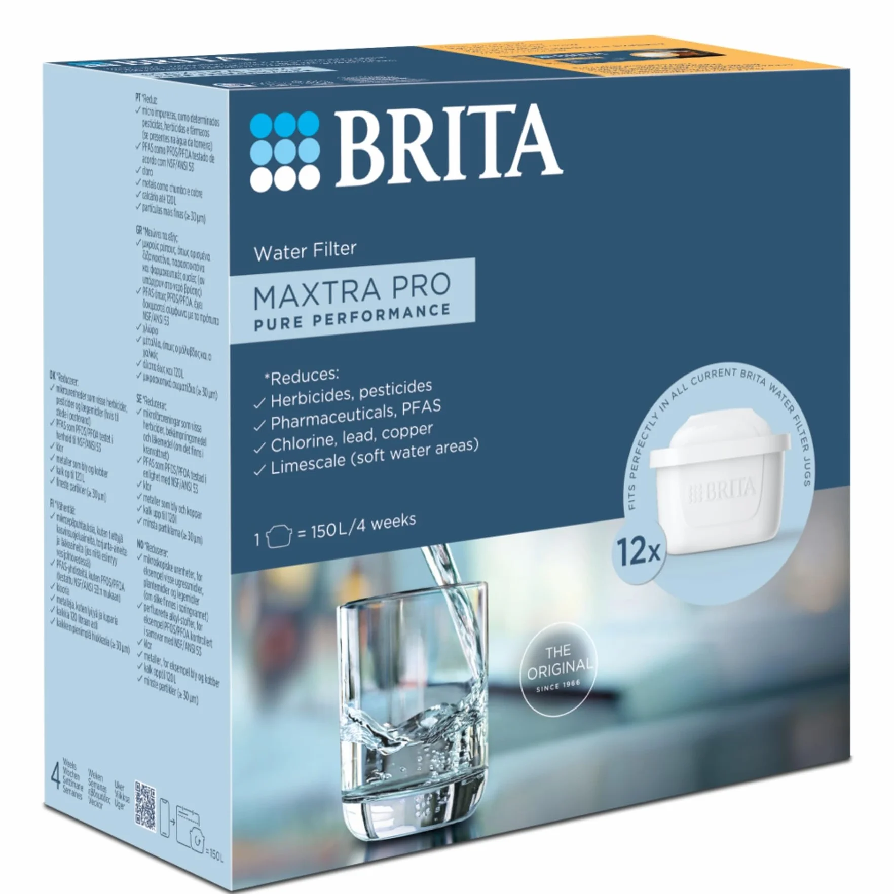 BRITA MAXTRA PRO ALL-IN-1 waterfilterpatronen 12-pack