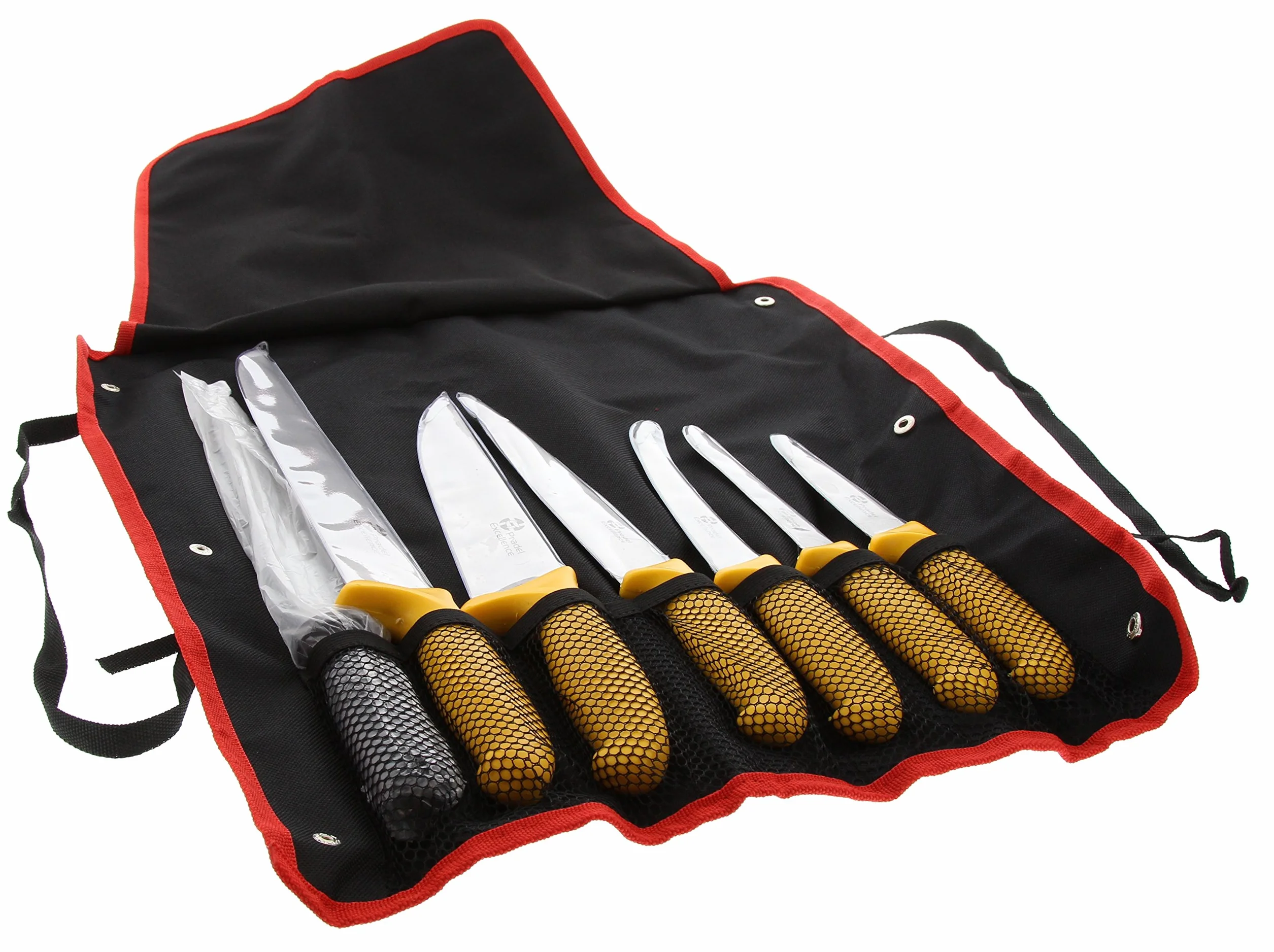 Pradel Excellence - I7107T - Sac de 7 Couteaux Boucher et Fusil