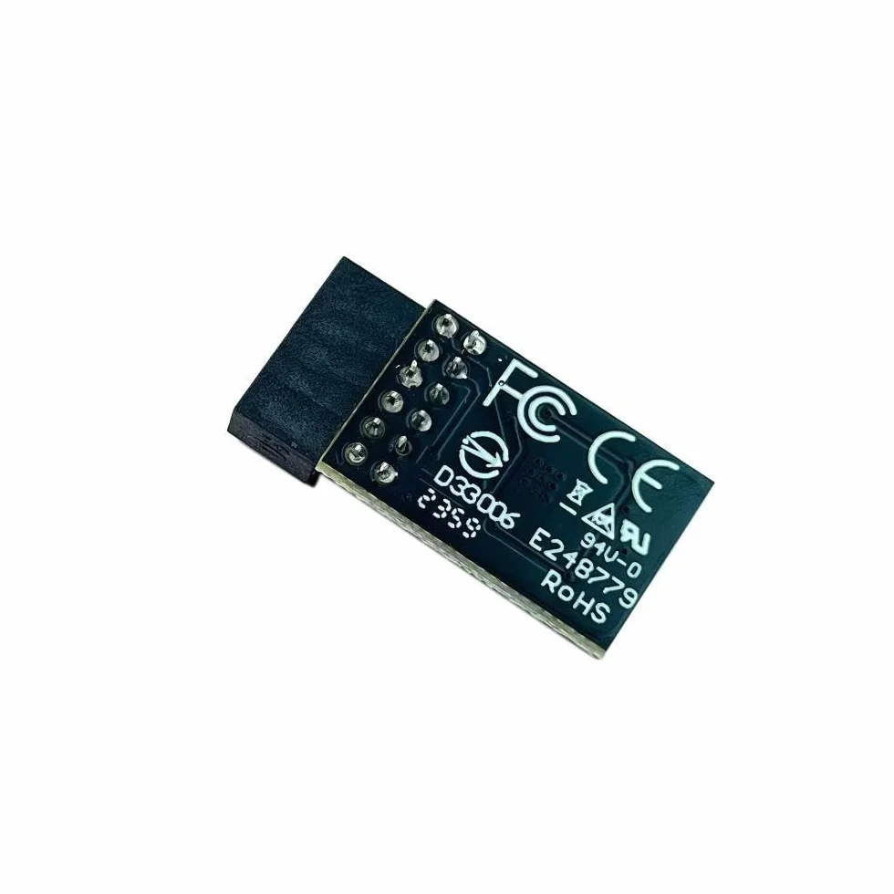 JINTAI TPM 2.0 Modul SPI 12Pin Fernbedienungskarte Sicherheitsplatine Zubehör für Motherboard Z690 Gaming X DDR4