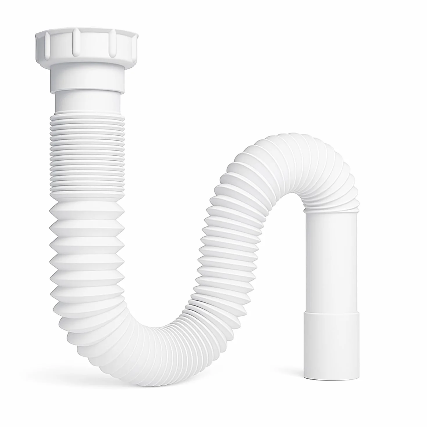 Siphon lavabo universel 32/40 mm réglable extensible adaptateur inclus