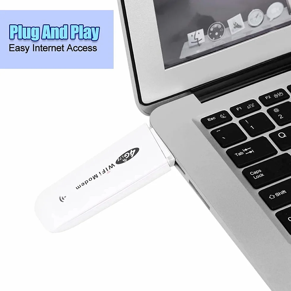 Modem WiFi 4G LTE Dongle avec Fente pour Carte SIM