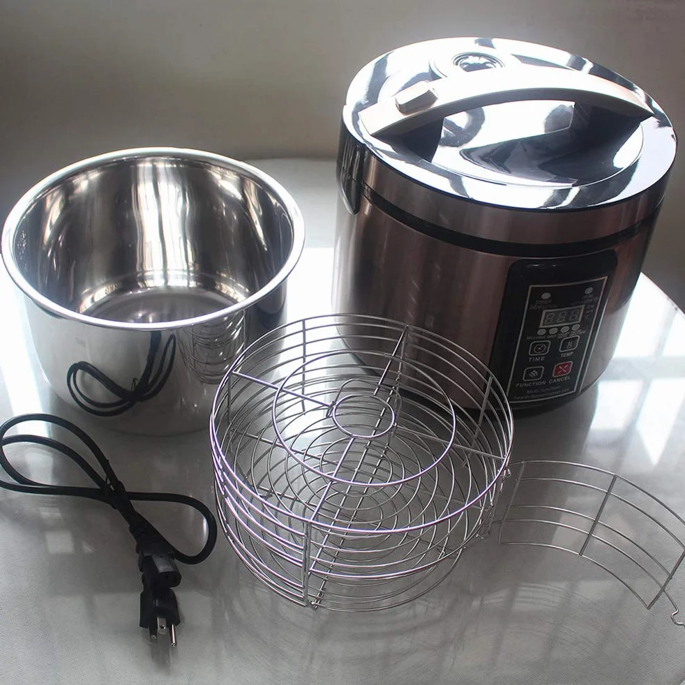6L Yaourtière, Fermenteur Pour Ail Noir, Pour Kimchi, Pour Le Vin De Riz Doux Et Pour Le Natto - Appareil Entièrement Automatique