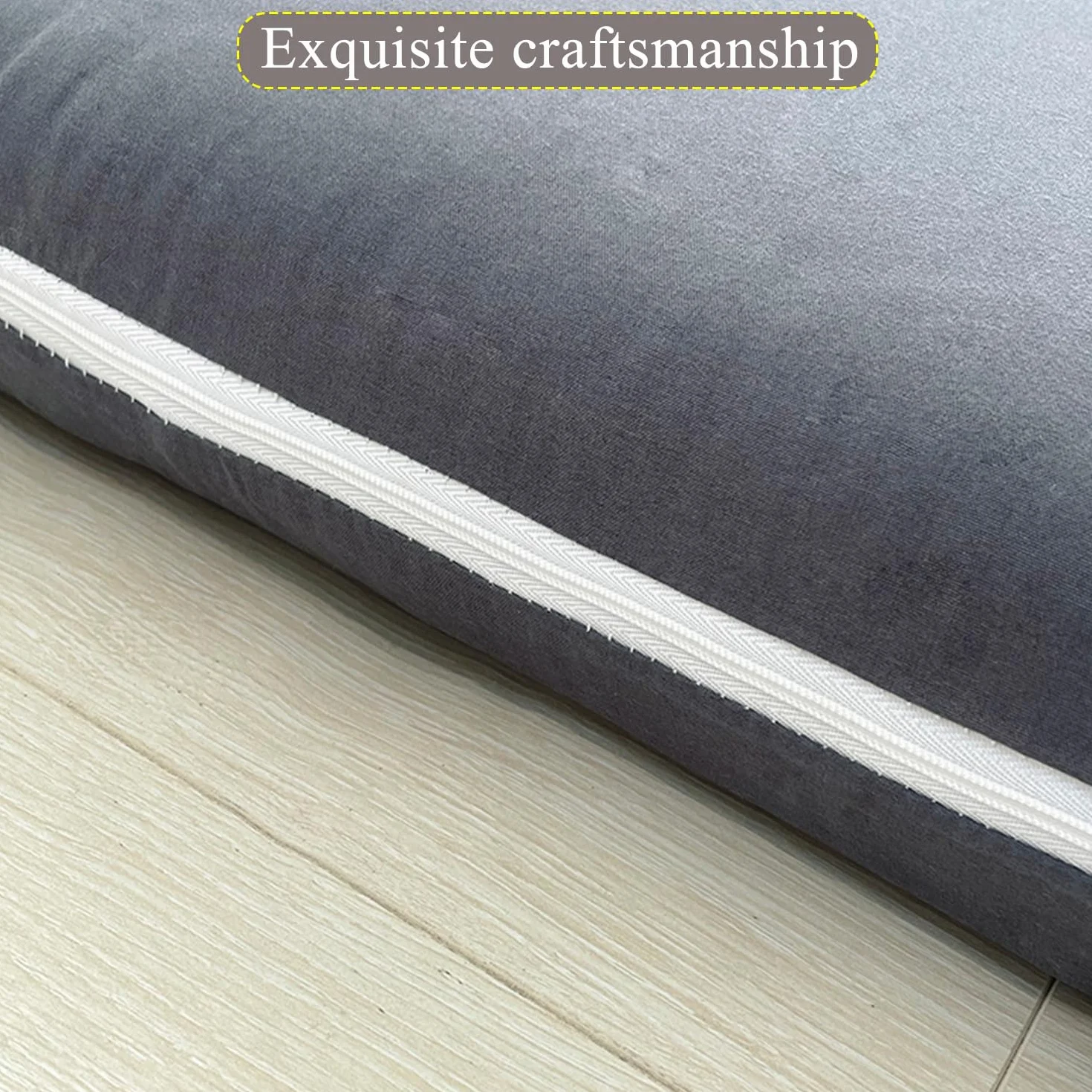 Housse De Matelas Futon Queen/King Zip 80x200cm Matelas De Sol Japonais Imprimé pour Camping