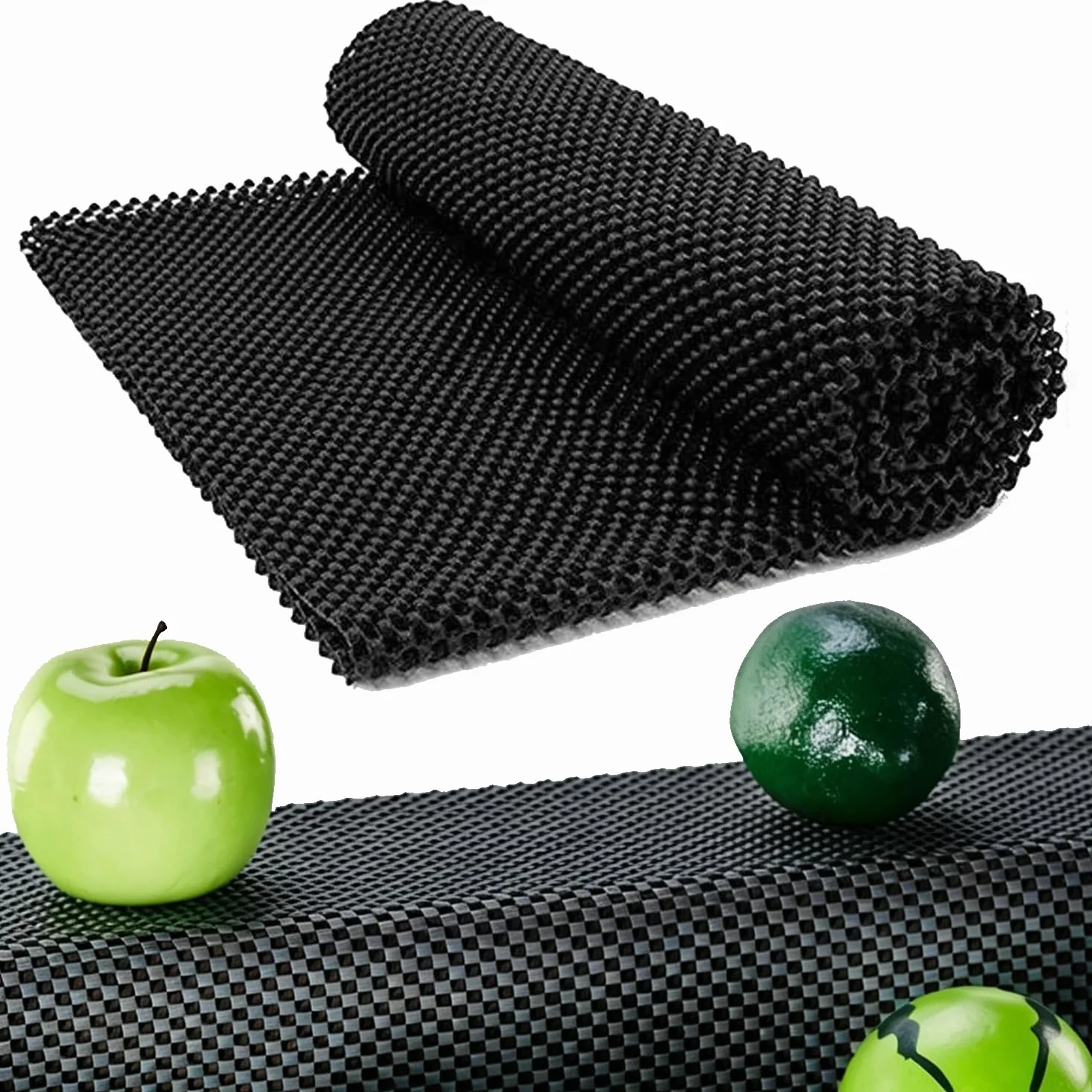 Tapis Antidérapant PVC 140 x 200 cm Multi-Usage pour Sol Bois Marbre Parquet