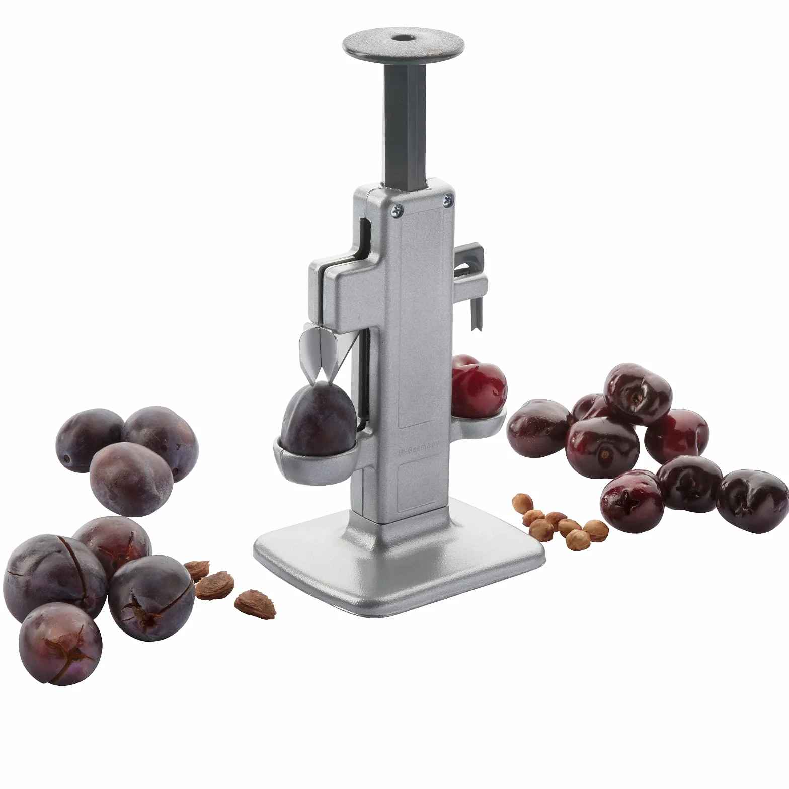 Westmark Dénoyauteur à Cerises et Prunes 4020RT60 Aluminium/plastique 10,6 x 8,3 x 23 cm