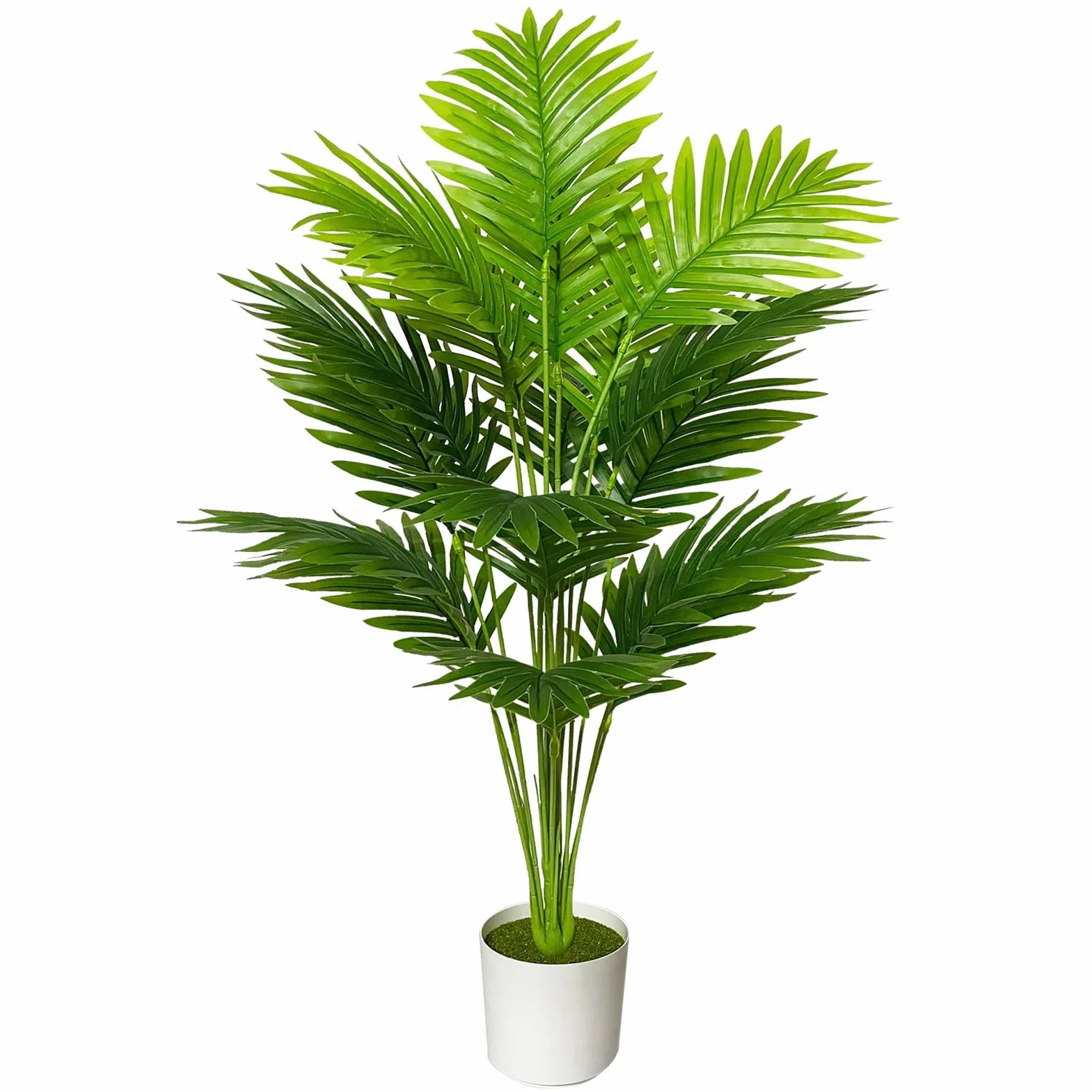 Plantes Artificielles en Pots 80cm Fausse Plante Arbre Artificiel Décoration Intérieur Palmiers Haut