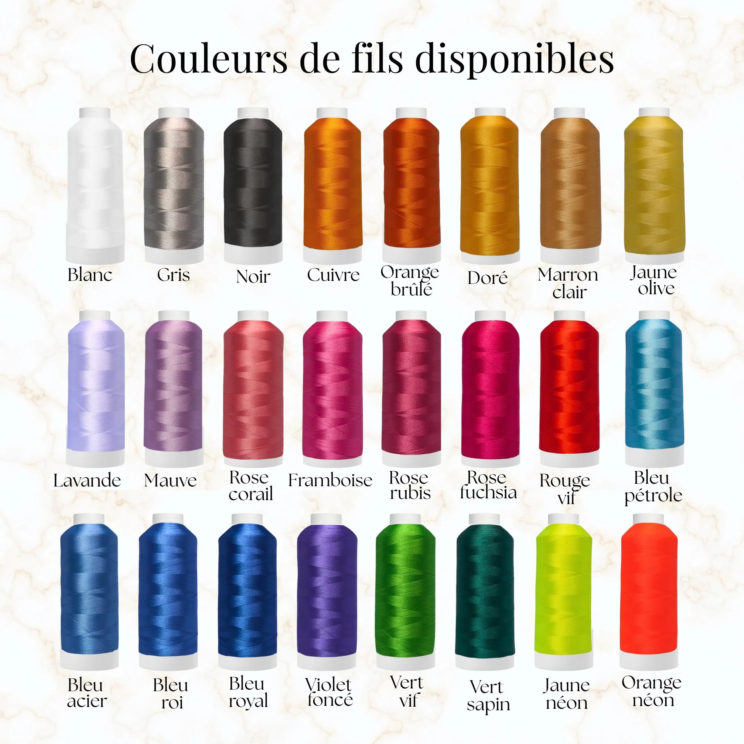 Serviette brodée personnalisée 100% coton épais absorbant noir 70x140 cm 50x100 cm broderie prénom texte