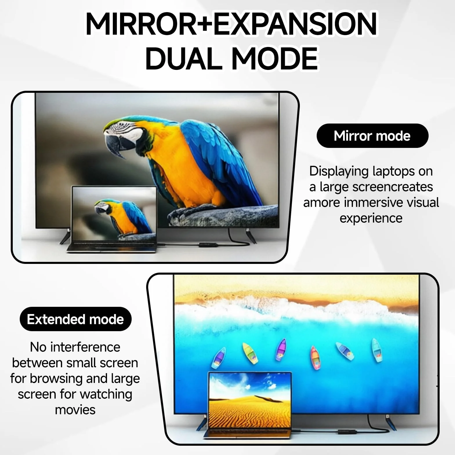 Solisara Adaptateur HDMI vers VGA avec Audio et Alimentation, Convertisseur HDMI VGA 1080P