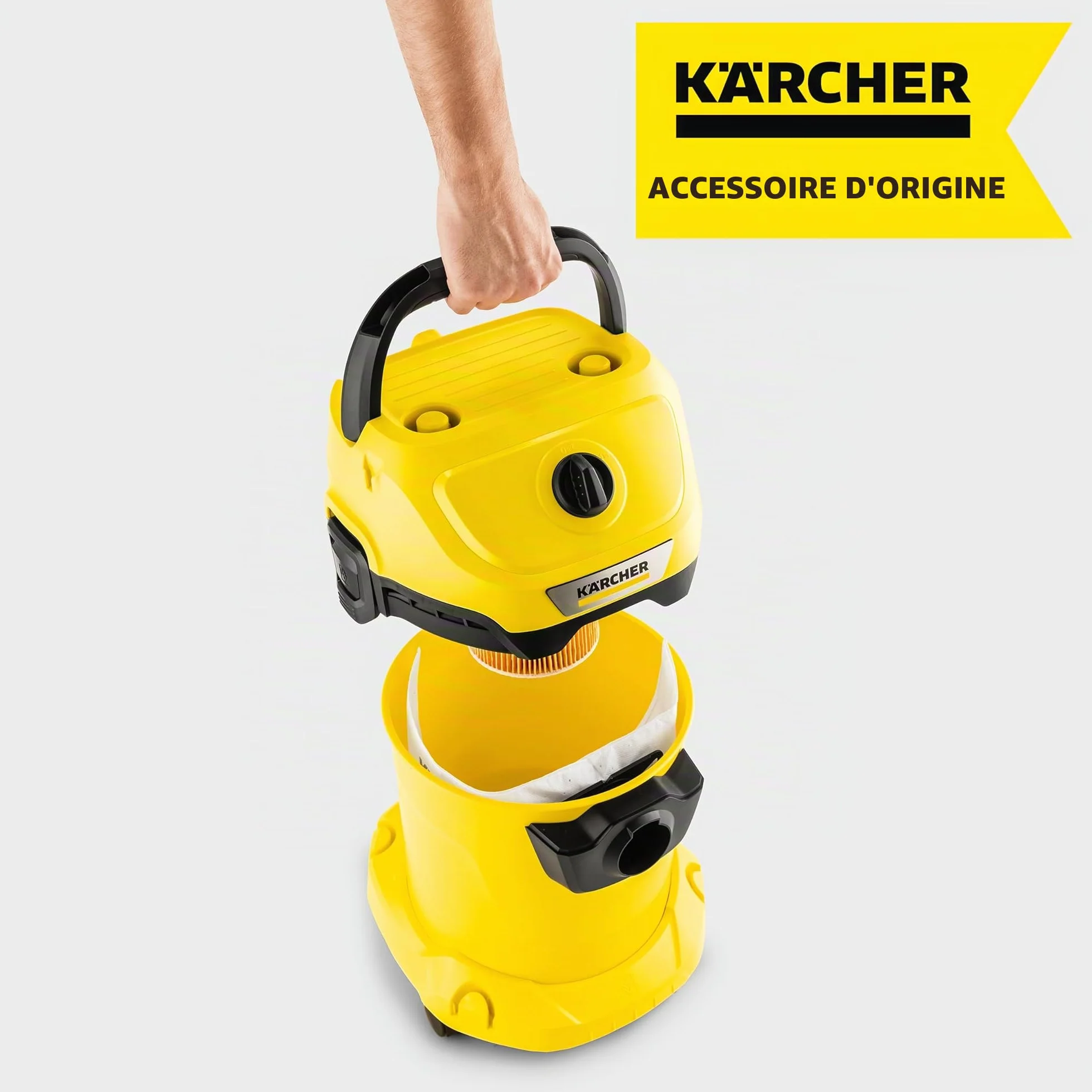 KÄRCHER Sachet Filtre Ouate KWD1 KWD2 KWD3 WD2 Plus WD3 Paquet De 4