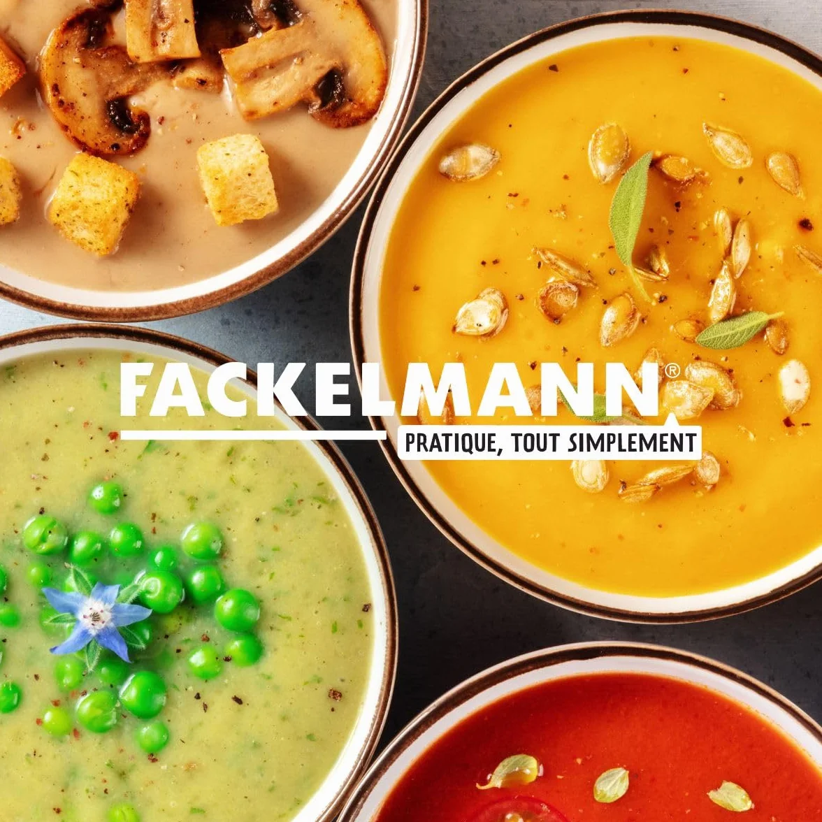 Fackelmann Moulin à légumes 19 cm Acier Inoxydable
