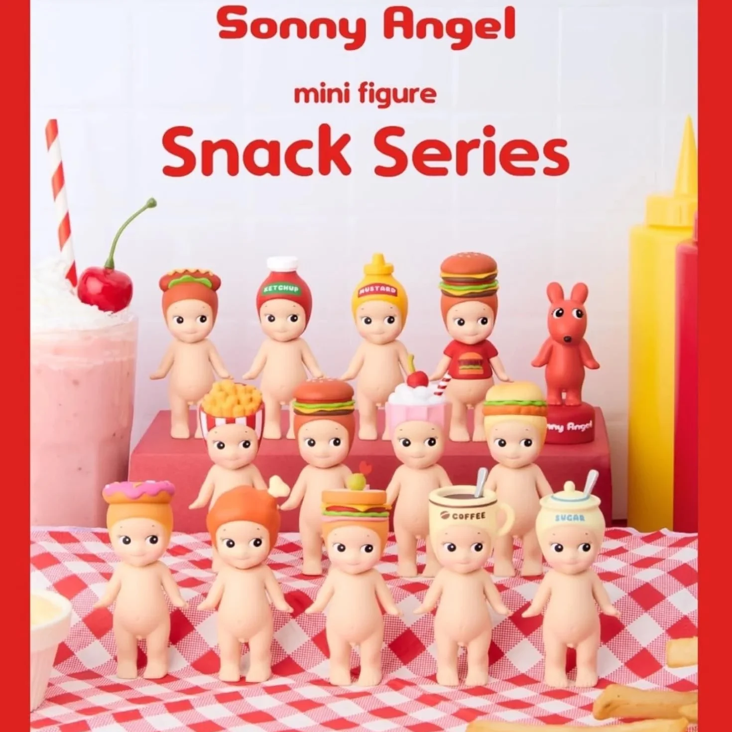 Sonny Angel Une Figurine bébé série Snack