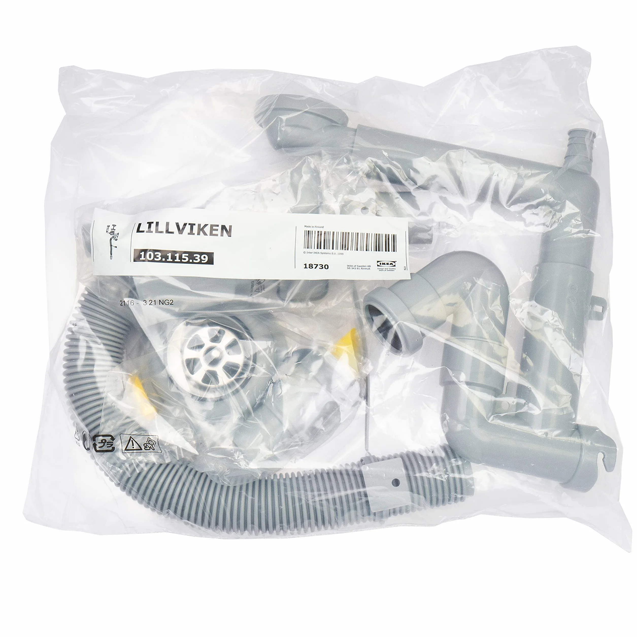 IKEA LILLVIKEN siphon passoire 1 bol