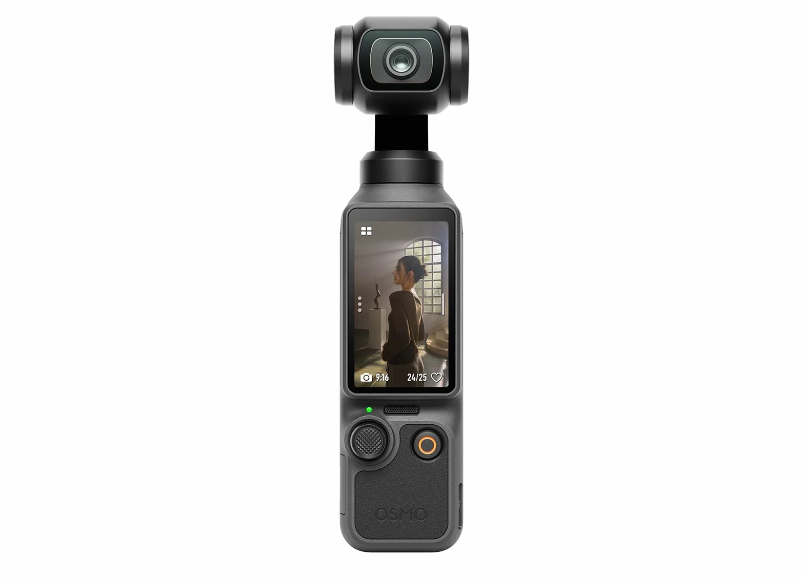 DJI Osmo Pocket 4 Creator Combo, kieszonkowa kamera Vlog, 1″ CMOS i 4K/240 kl./s, stabilizacja 3-osiowa, 2 x bezstratny zoom, wbudowana pamięć masowa 107 GB, nadajnik Mic 3, światło wypełniające
