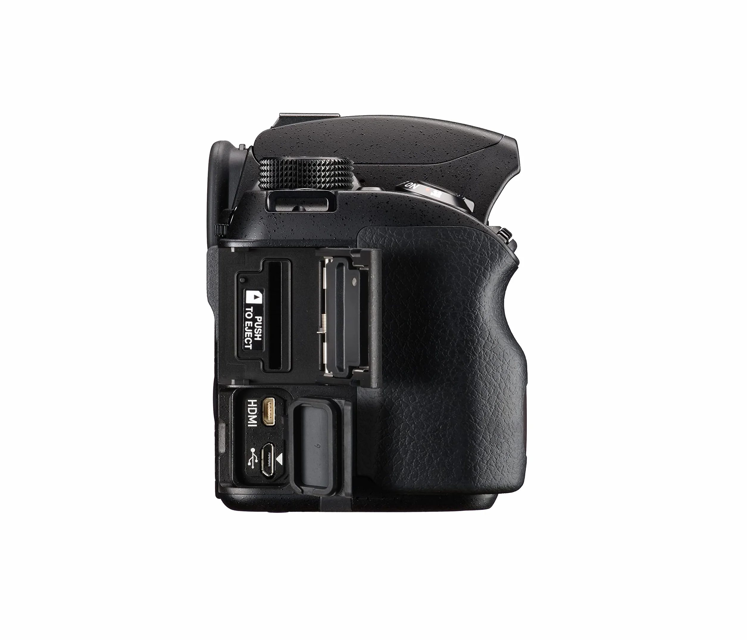 PENTAX KF korpus lustrzanki cyfrowej z matrycą APS-C, odporny na kurz i warunki atmosferyczne, ruchomy ekran LCD, czarny