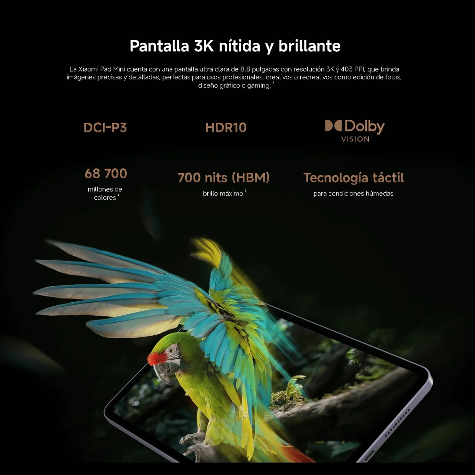 XIAOMI Pad Mini Tablet 12GB 512GB, Czarny