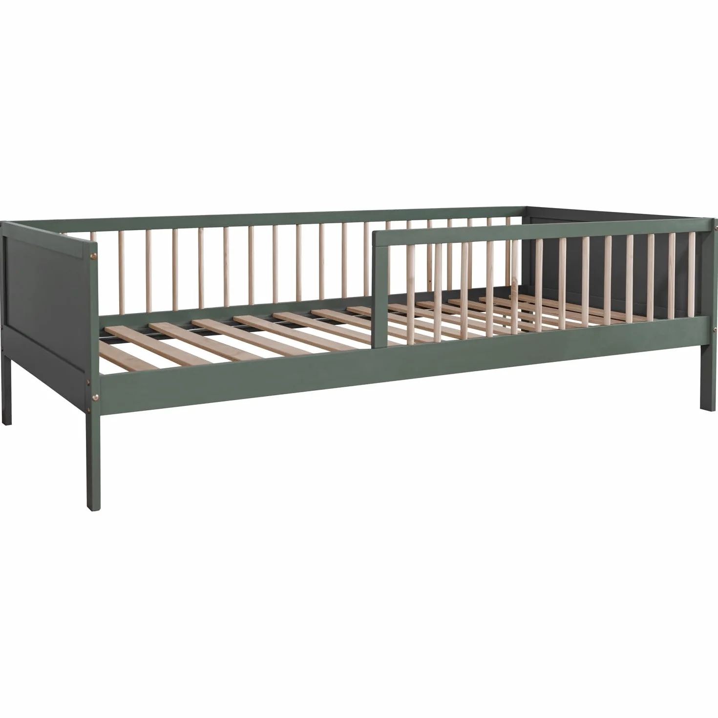 Happy Garden Lit Enfant Adam 190x90 cm Vert avec sommier à Lattes