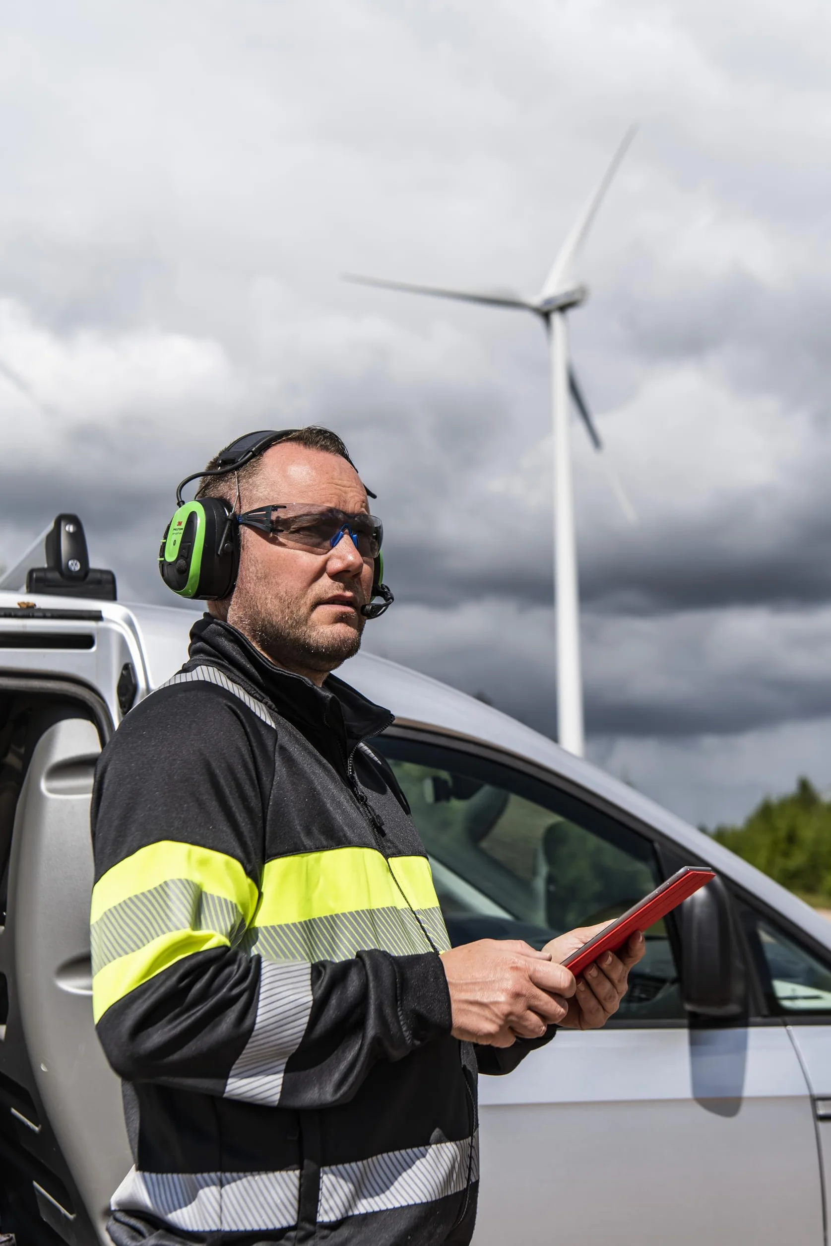 3M PELTOR WS ALERT XPV zestaw słuchawkowy, zielony, opaska na głowę, zasilana energią słoneczną, Bluetooth MultiPoint, MRX21A1WS7