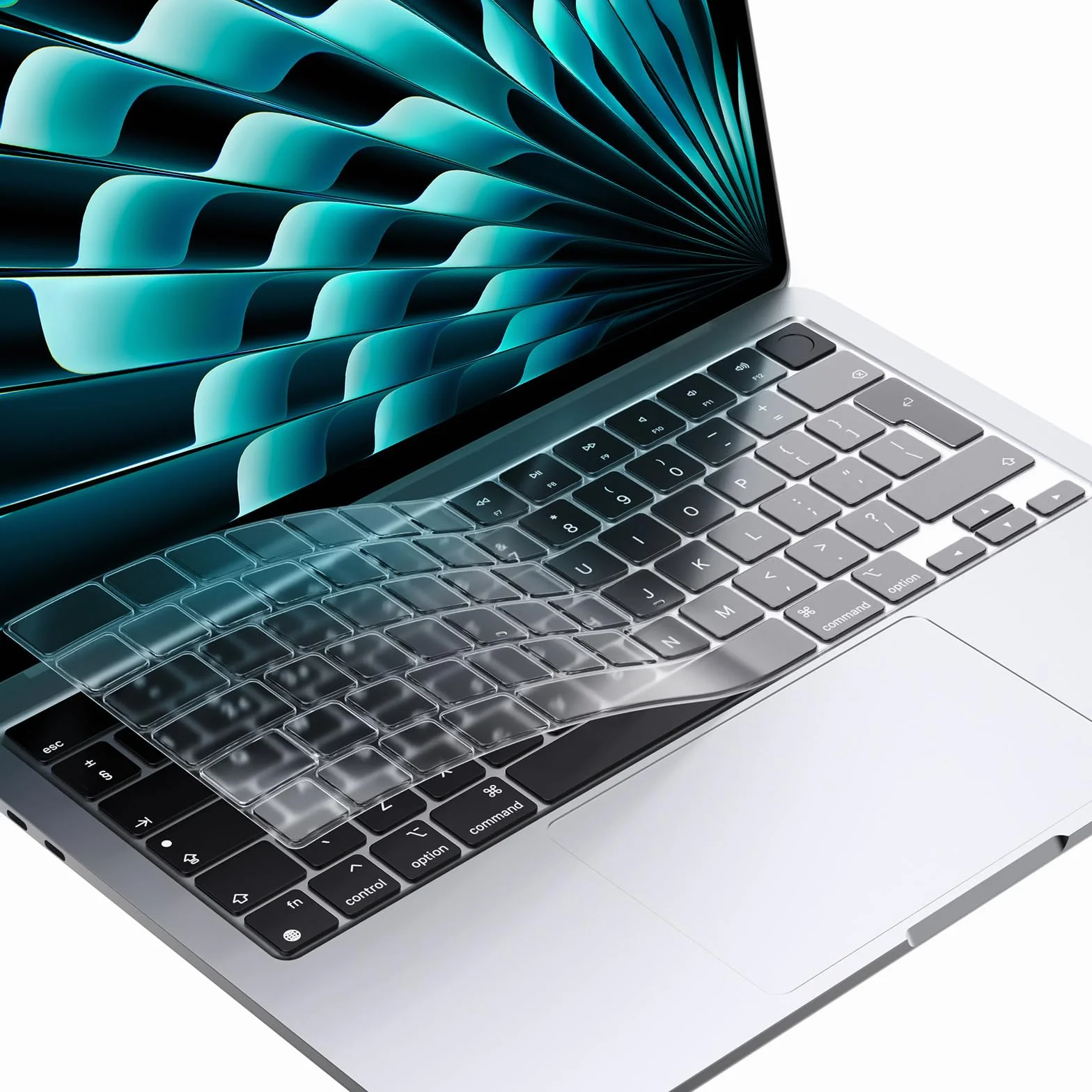 Protection Clavier Compatible MacBook Air M5 M4 M3 M2 13.6" 15" 2026-2022 MacBook Pro M5-M1 Pro/Max 14" 16" 2026-2021 TPU Clair