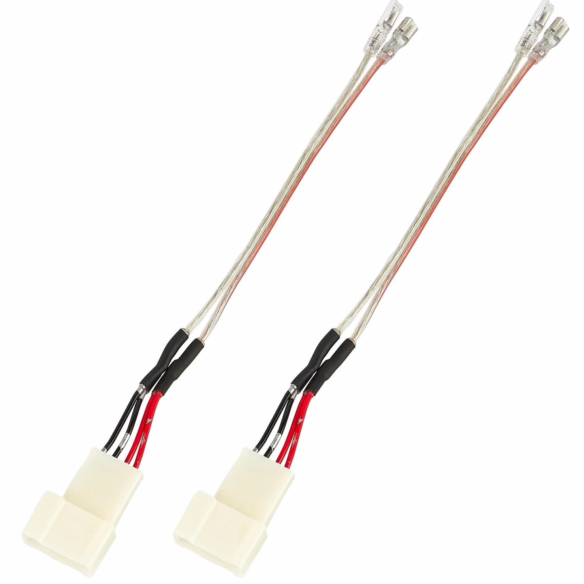 RED WOLF Car Front Dash Tweeter Speaker Wiring Harness for 2008-2022 Toyota RAV4 Camry 4Runner Highlander Scion, 2010-2019 Subaru Forester Factory Speaker Replacement Adapter Connector Non JBL System