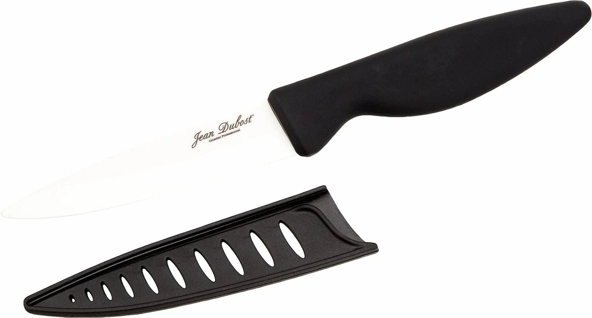 Couteau Céramique Lame Noir Pradel Jean Dubost 1/10509