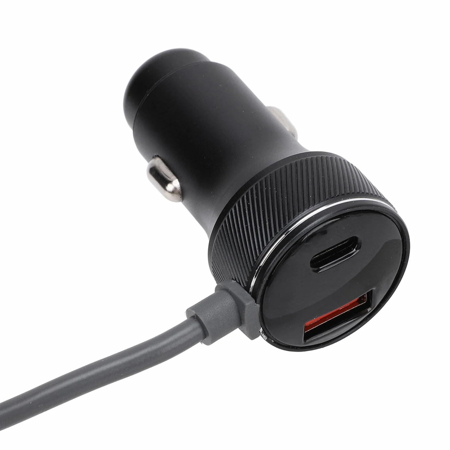Mini Kabel Zasilający Adapter Samochodowy 12V DC na zapalniczkę, Satelitarny Kabel Zasilający Prądu Stałego o Długości do Mini, Kabel ładowarki Samochodowej (4M)