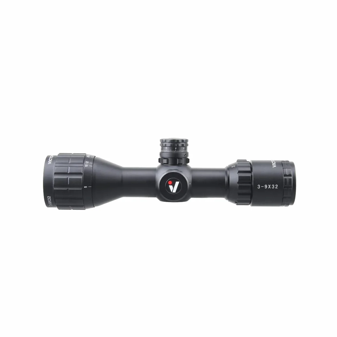 Vector VictOptics Cerato C3 Ultra Compact 3-9x32 SFP Mildot AO Gogle celownicze + darmowe pierścienie do okularów Weaver