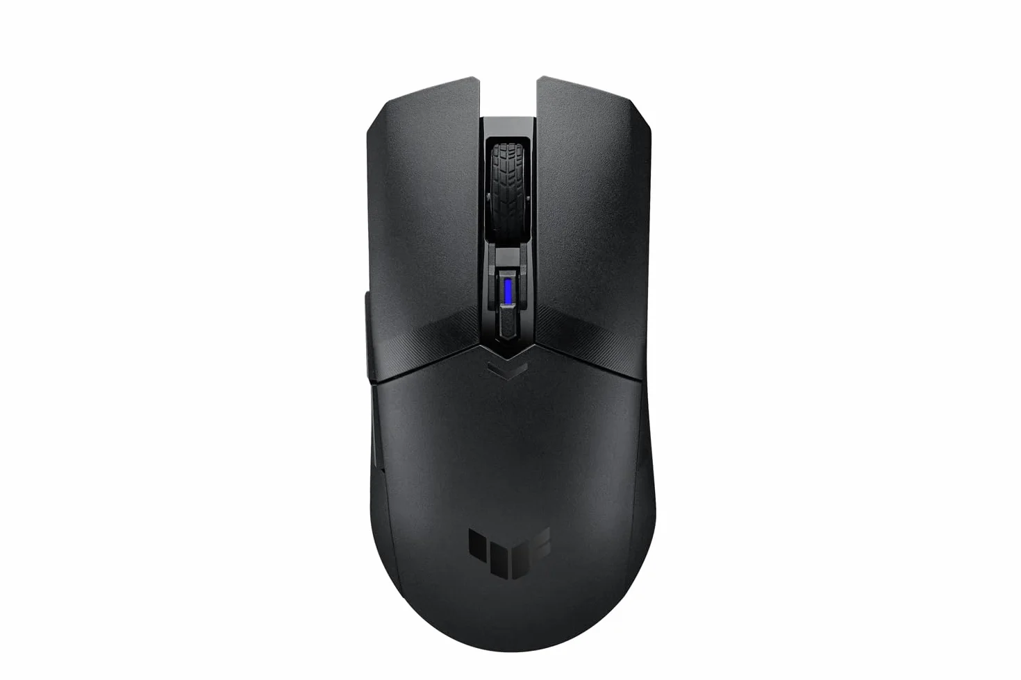 ASUS TUF Gaming M4 Wireless Gaming Mouse, dual wireless modes - Bluetooth/RF 2.4 GHz, 12,000 DPI Optical Sensor, 6 Programmable Buttons, PBT top cover with ASUS Antibacterial Guard, Black
