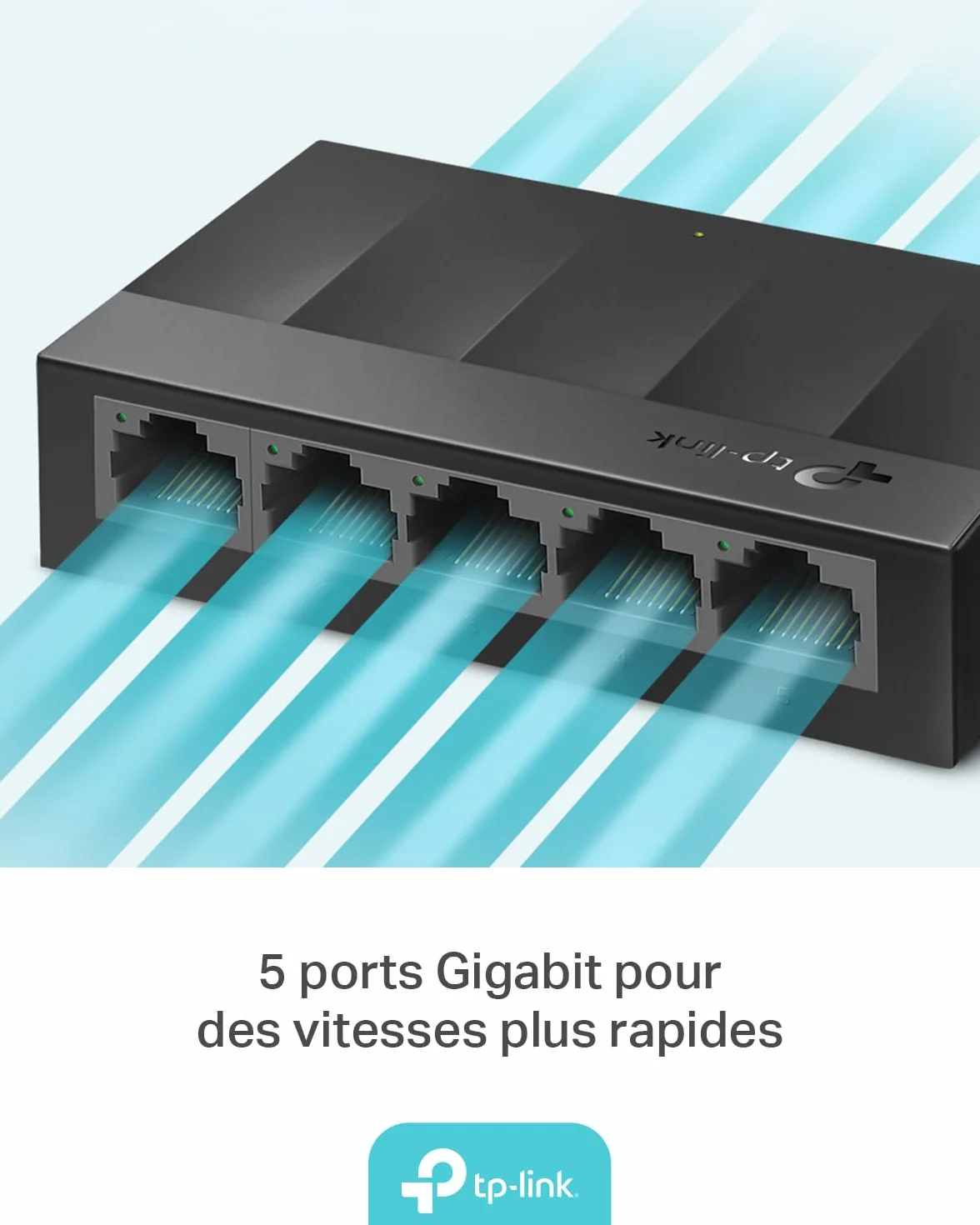 TP-Link LS1005G Switch Ethernet Gigabit 5 Ports 10/100/1000 Mbps