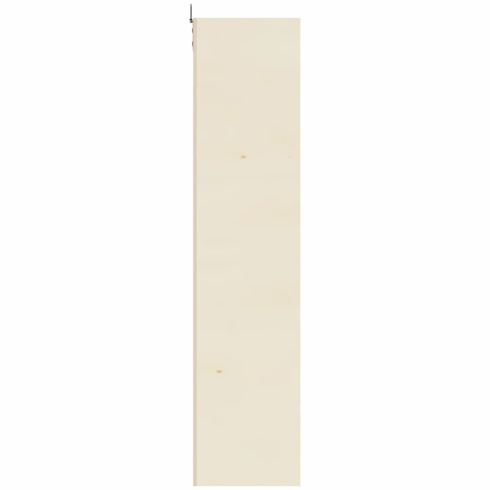 vidaXL Vitrine de Collection en Bois avec Portes 40x8,5x37cm