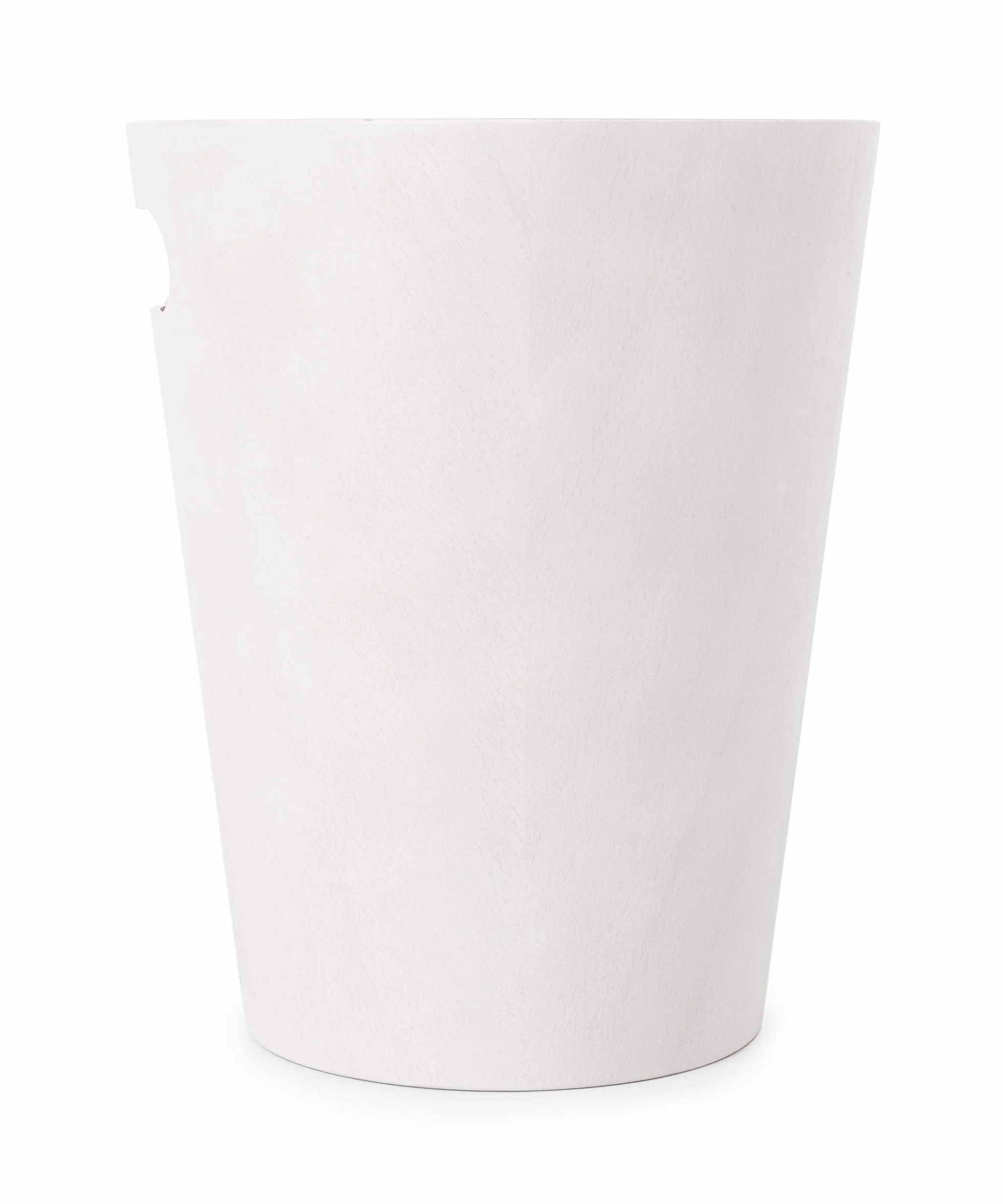 Umbra Woodrow Poubelle Corbeille À Papier Moderne Bois 7.5 L Salle De Bain Bureau Hêtre Commun Blanc/Naturel