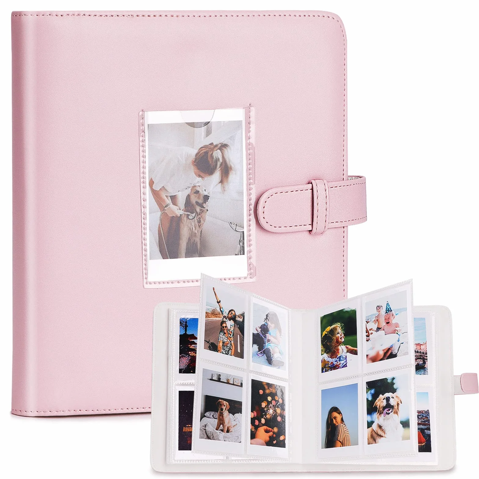 COLOCASTLE Album Photo pour Film 3 Pouces 272+1 Poches Compatible avec Fujifilm Instax Mini Polaroid Kodak