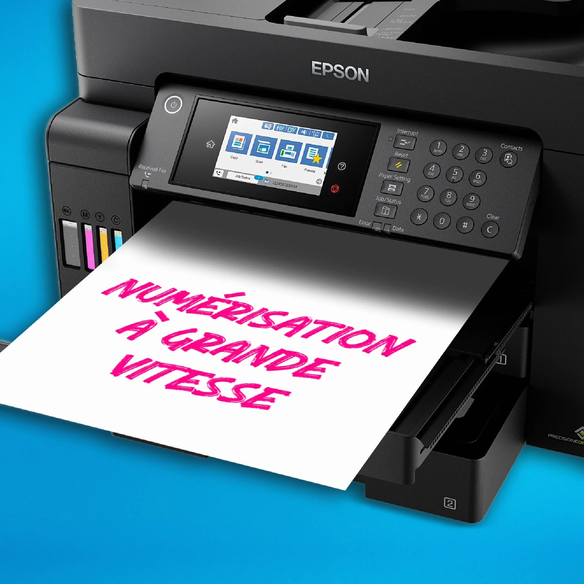 Epson EcoTank ET-16655 Imprimante A3+ Wi-Fi Fax Réservoirs Encre