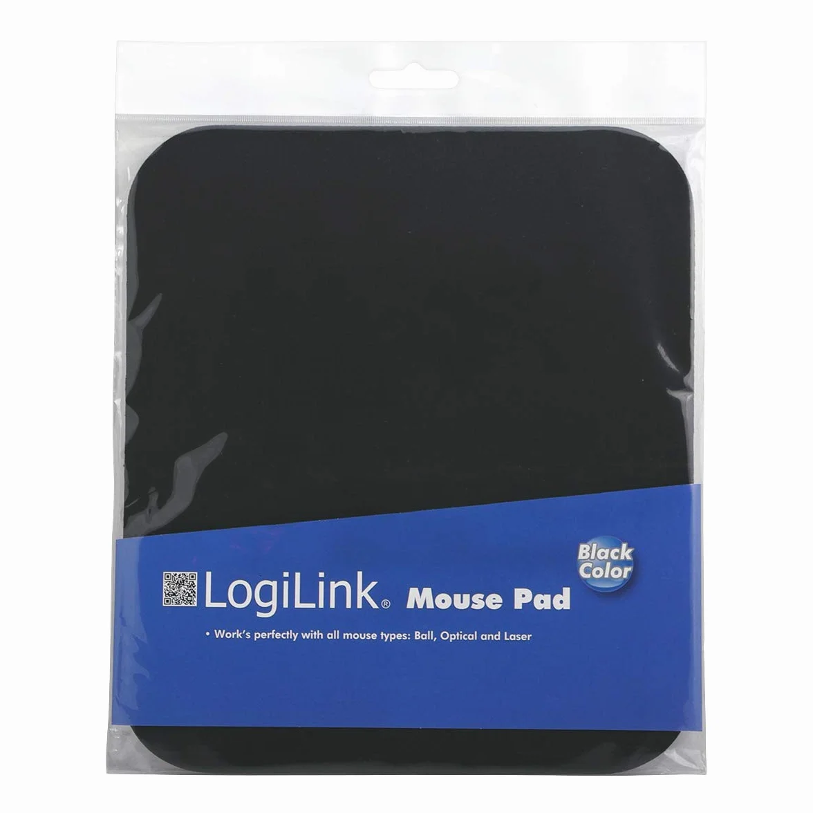 LogiLink Tapis de souris Noir