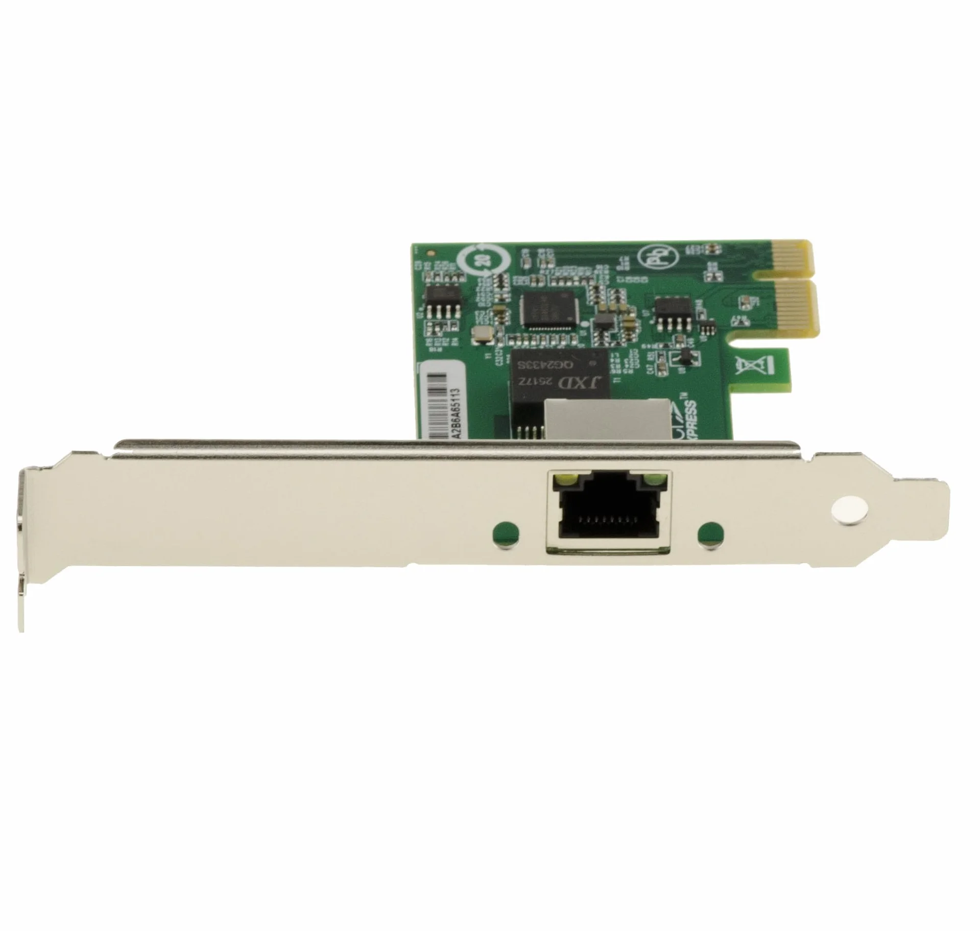 KALEA-INFORMATIQUE Karta kontrolera sieciowego PCIe 2,5G LAN Gigabit Ethernet RJ45 z chipsetem Intel I226 SRKTU Obsługa 10 100 1000 2500 1 G 2,5 G w formacie kompaktowym