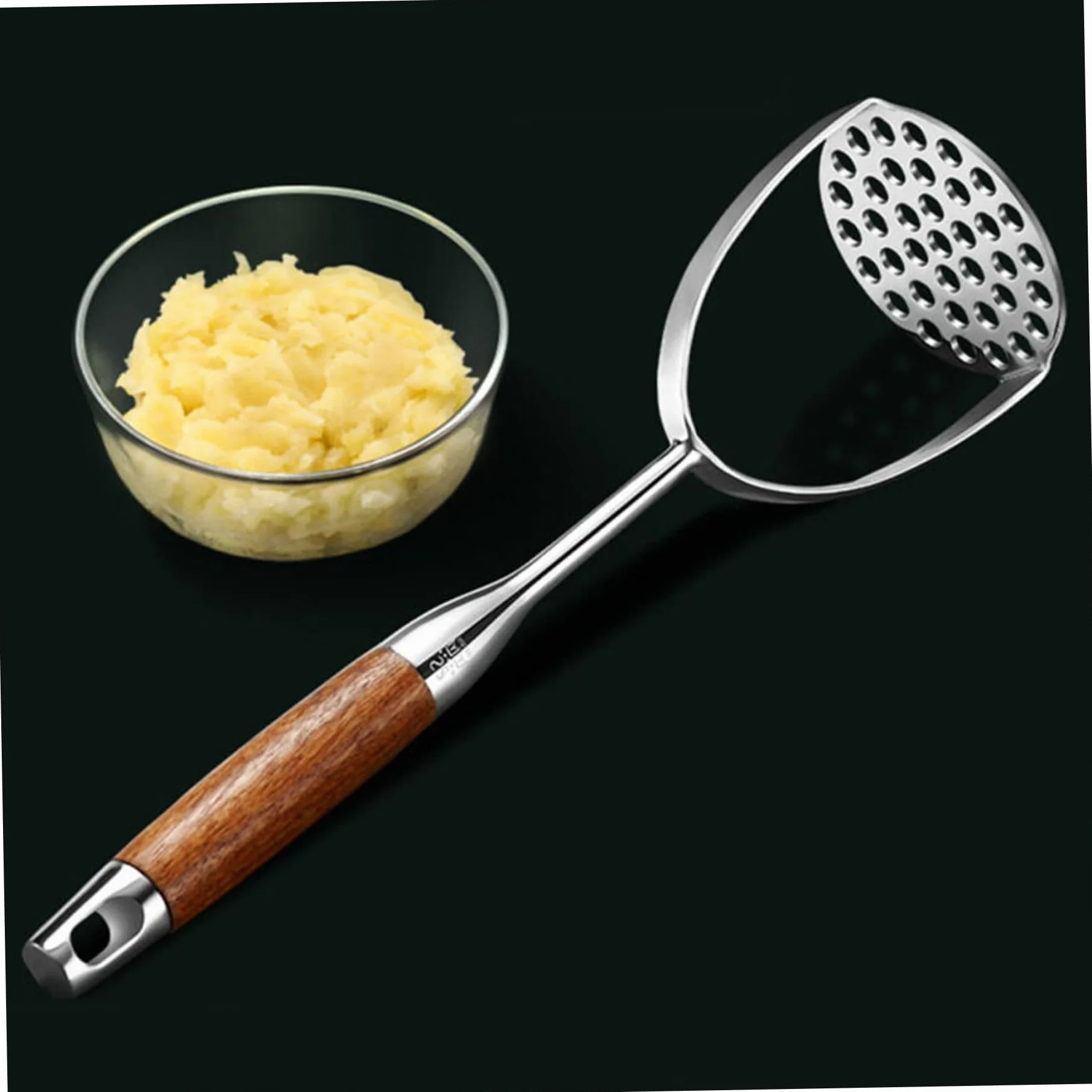 Ricer en acier inoxydable Presse Purée Manuel Écrase Pomme de Terre Heavy Duty